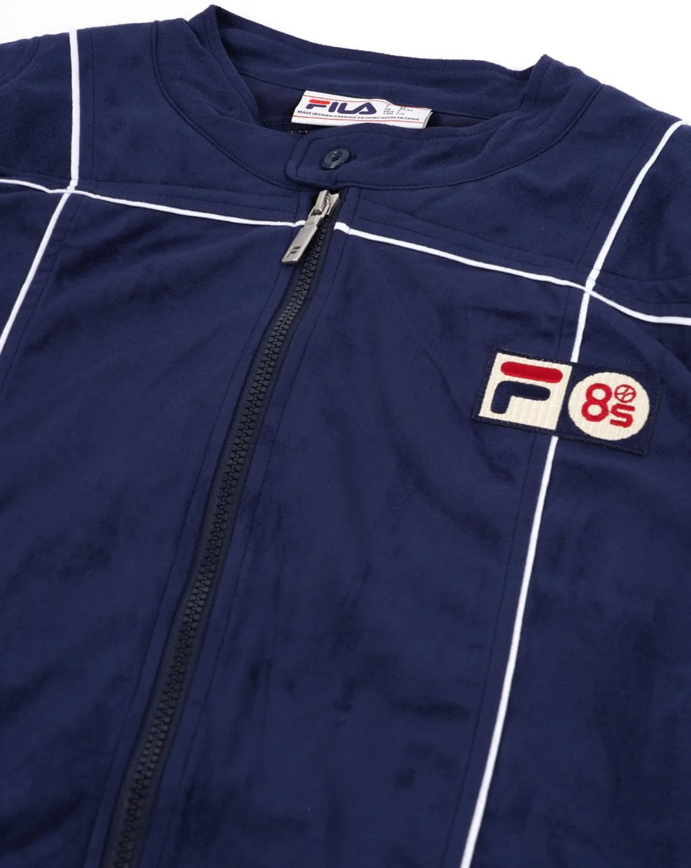Fila Vintage Terrinda Mk3 Pro Badged Track Top Navy - Image 3