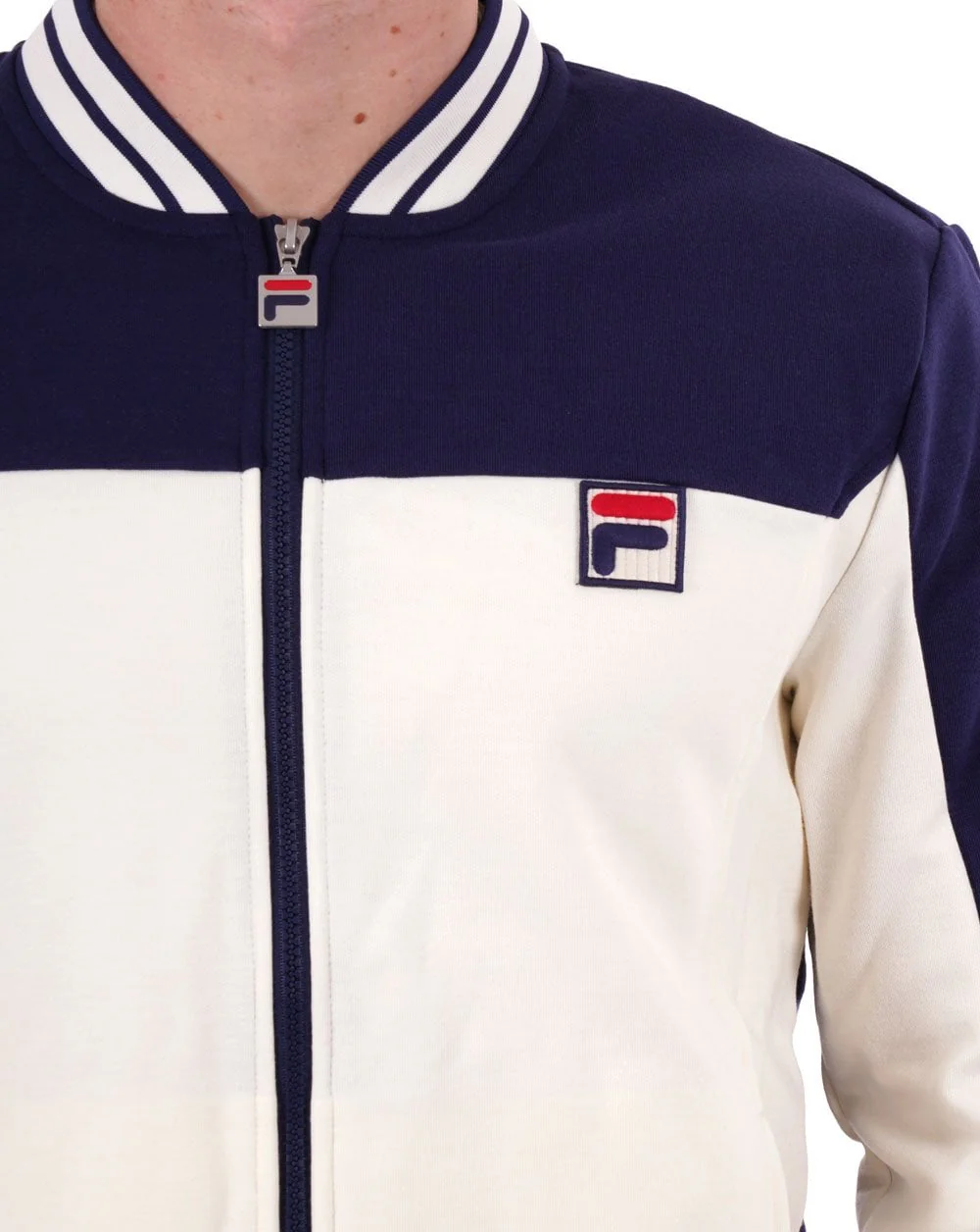 Fila Vintage Tiebreak Track Top Gardenia - Image 3
