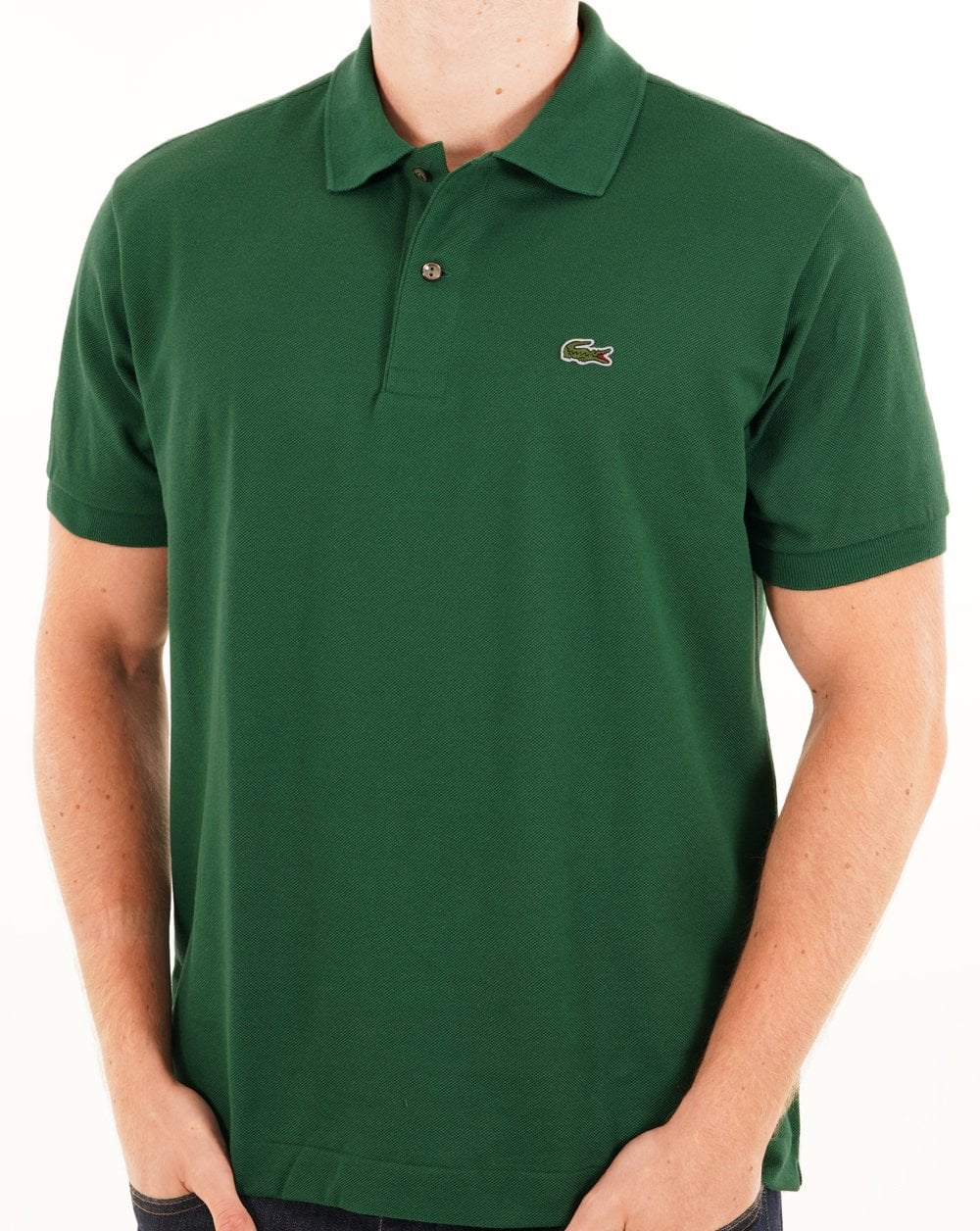 Lacoste Classic Polo Shirt Green - Image 4