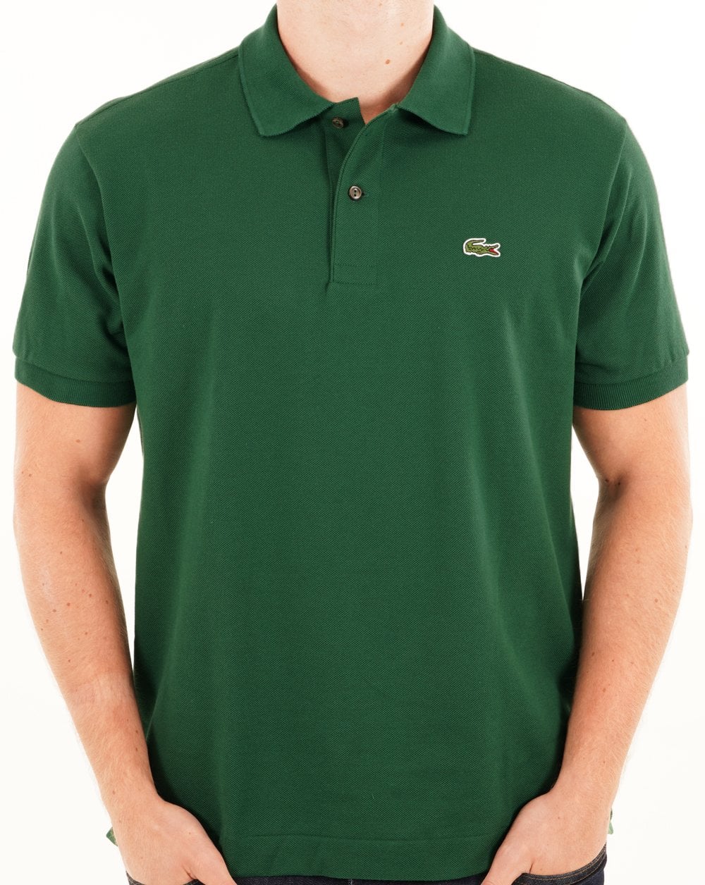 Lacoste Classic Polo Shirt Green - Image 5