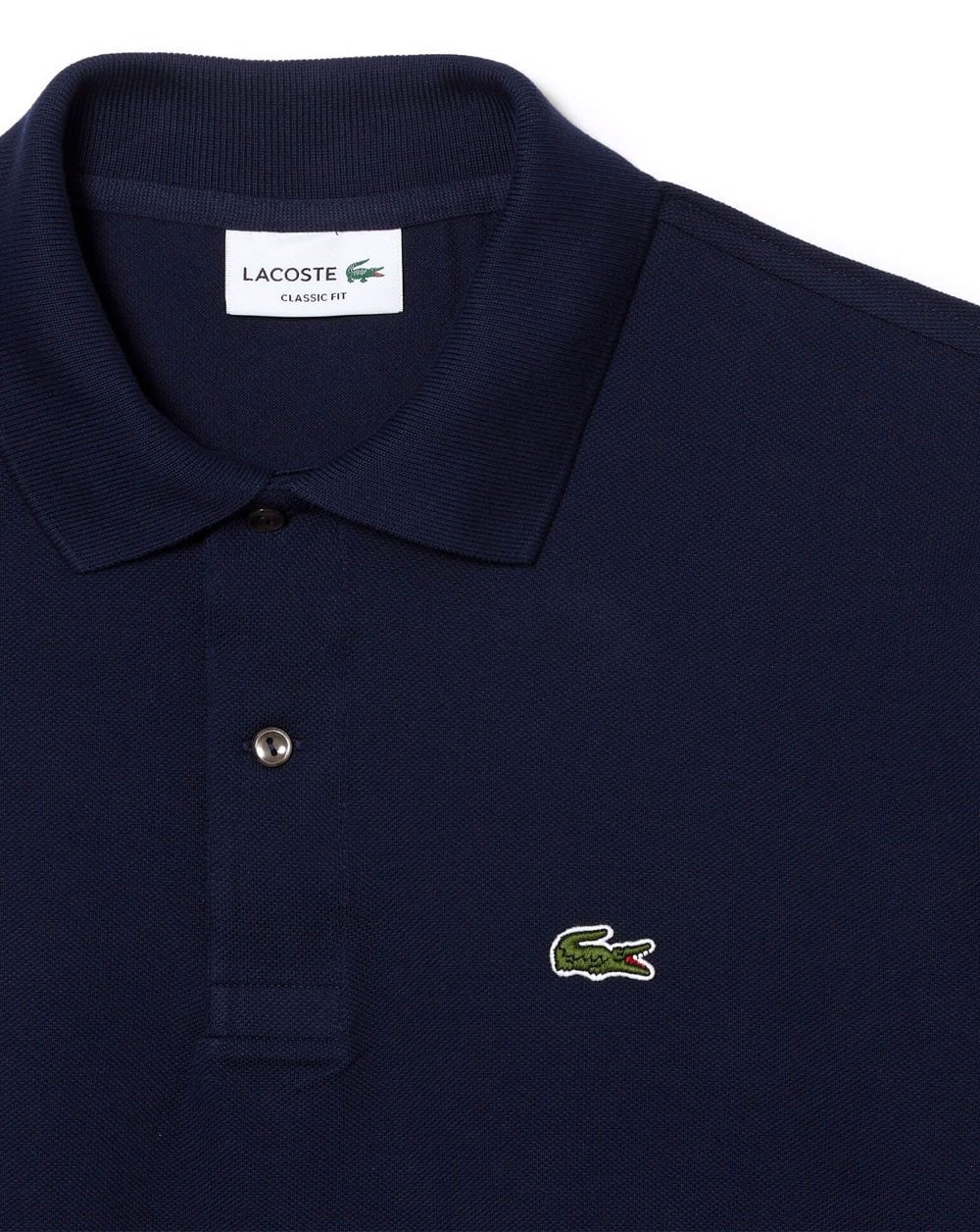 Lacoste Classic Polo Shirt Navy - Image 3
