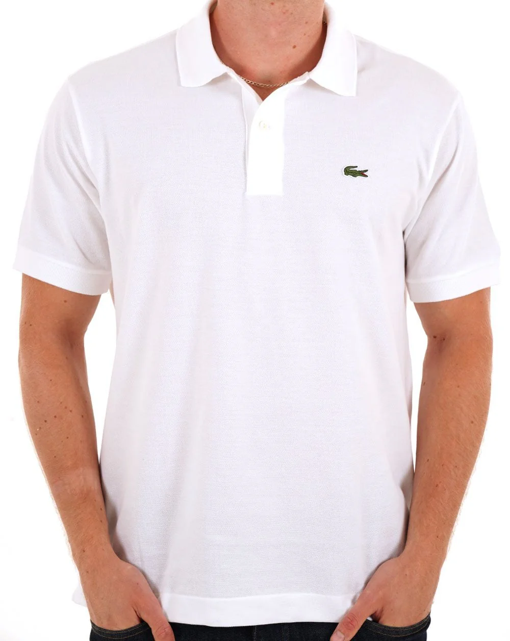 Lacoste Classic Polo Shirt White - Image 3