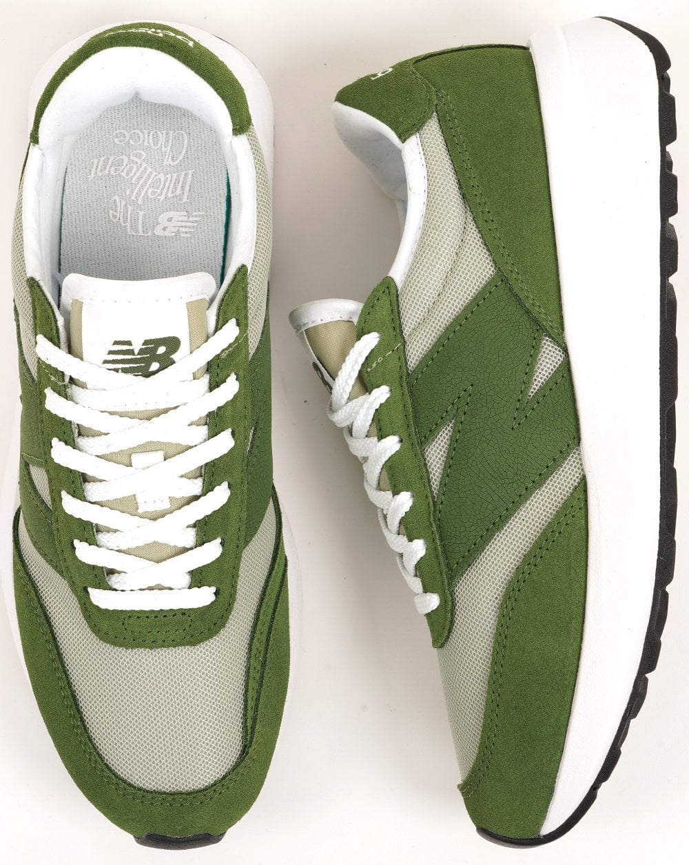 New Balance 370 Trainers Alpine Green - Image 4
