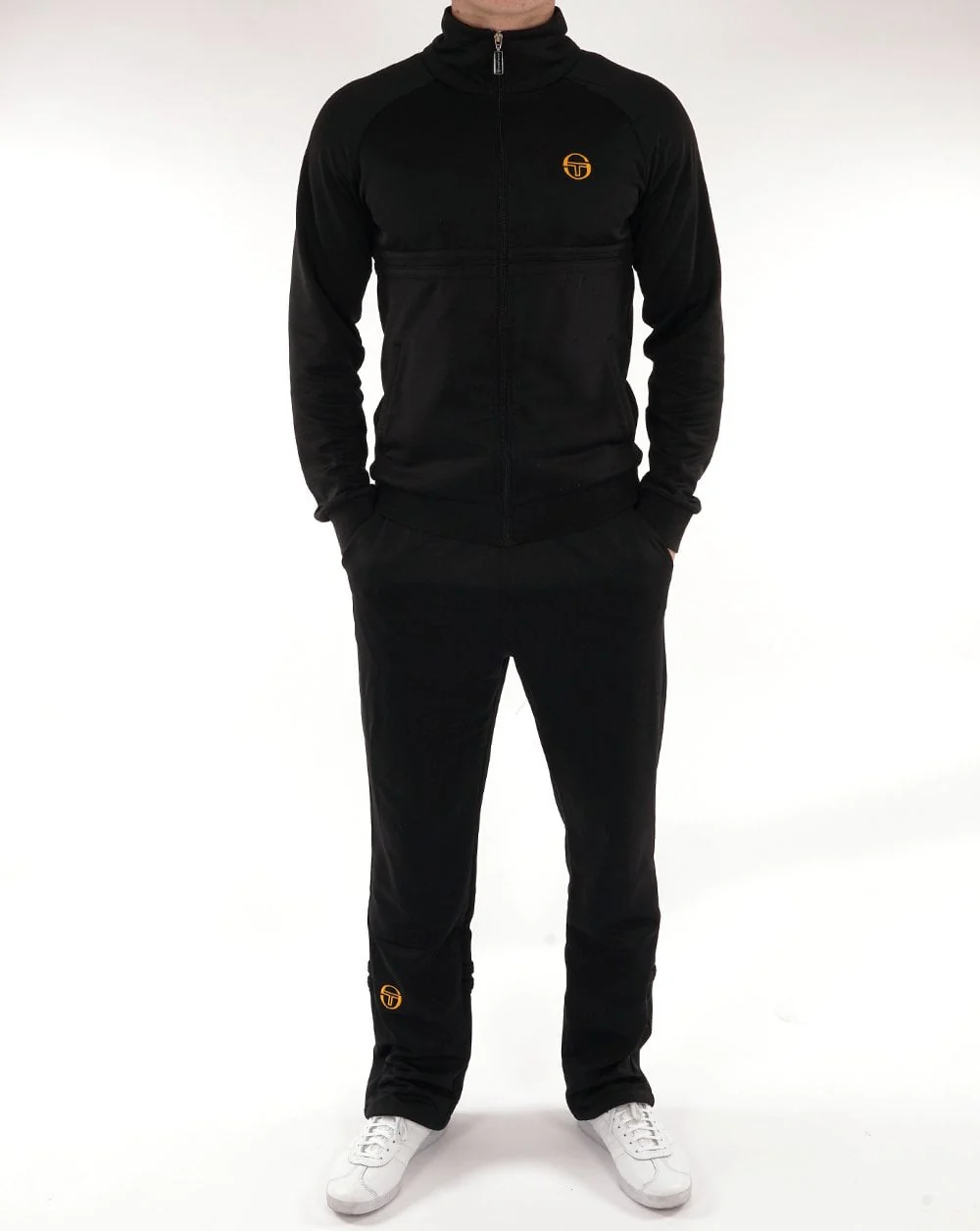 Sergio Tacchini Masters Track Top Black Gold - Image 5