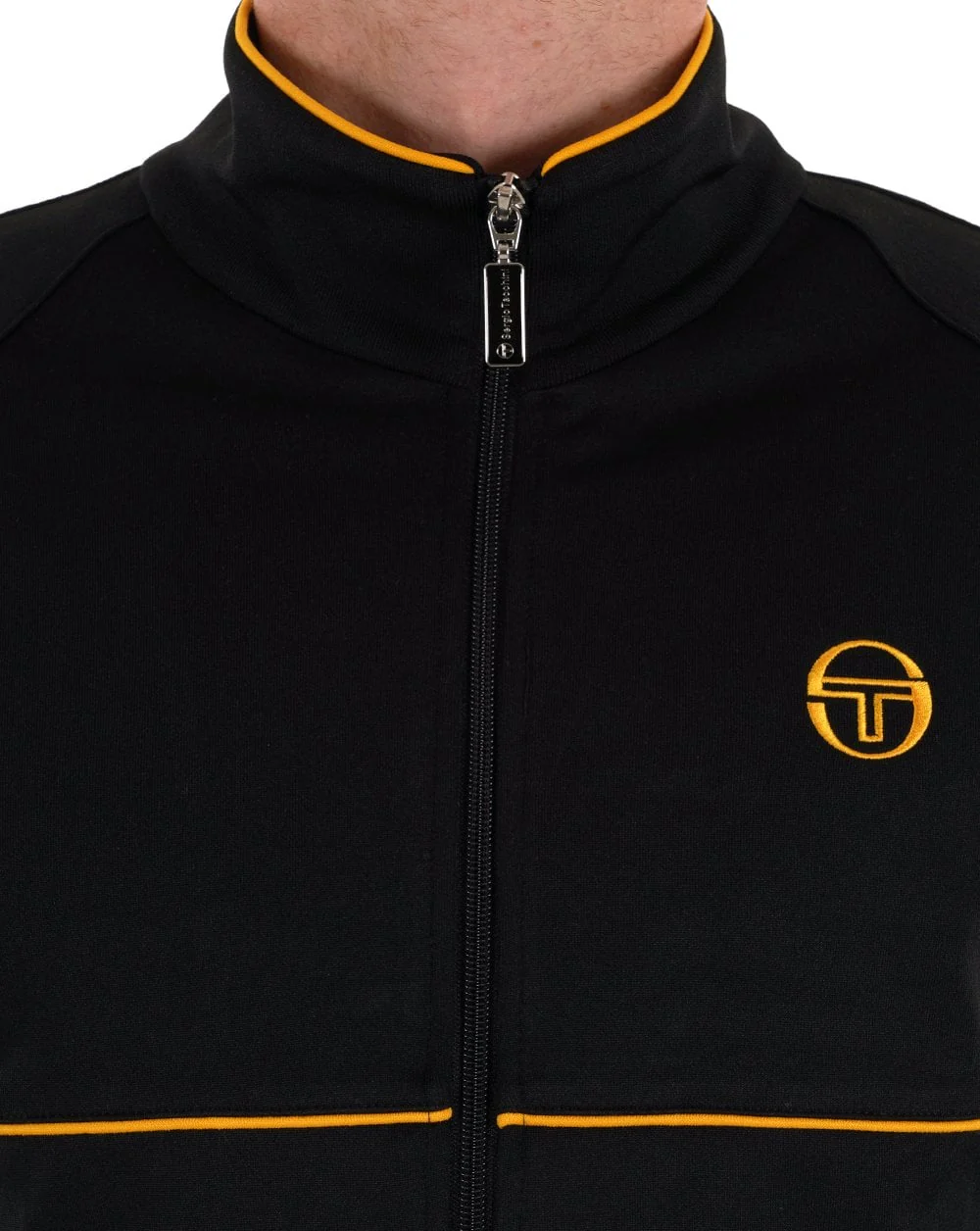 Sergio Tacchini Star Track Top Black/Gold - Image 3